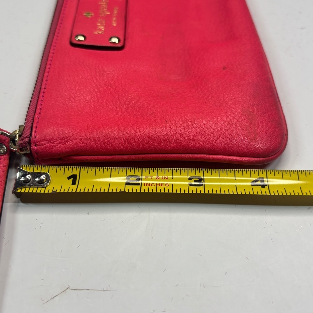 Kate Spade New York Pink Wallet Wristlet Pink Spring Summer Minimalist - Picture 12 of 14